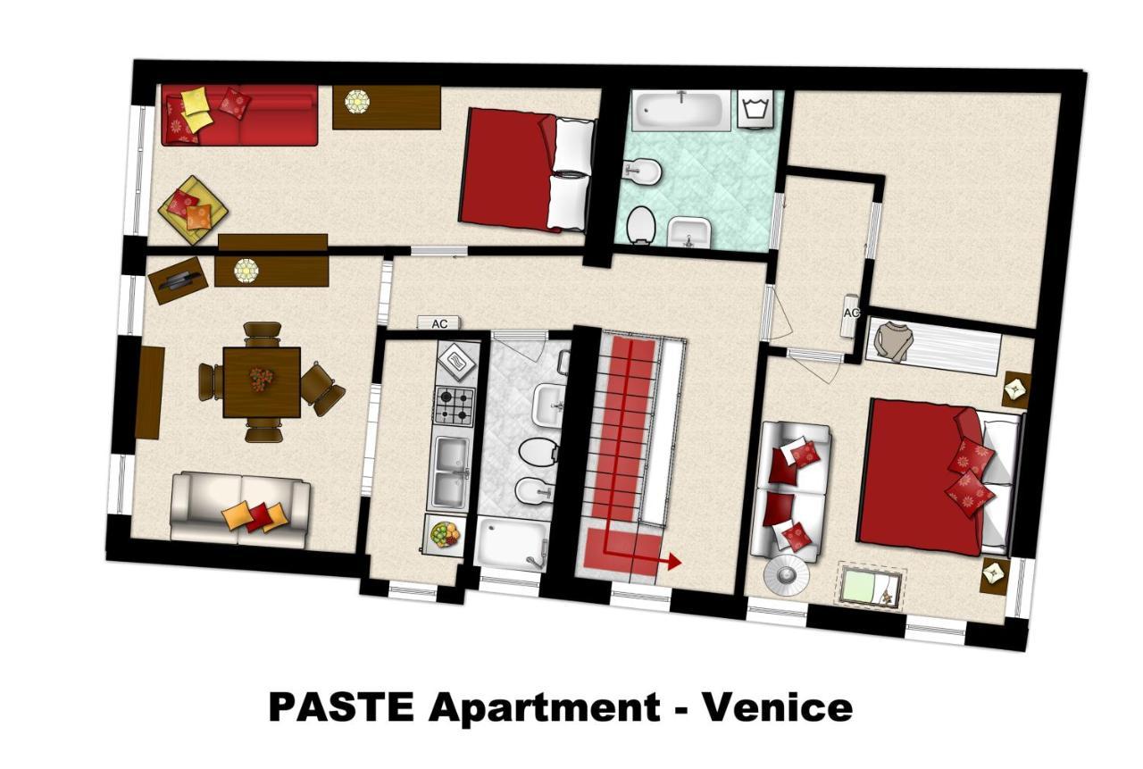 Appartement Casamisa Paste à Venise Extérieur photo